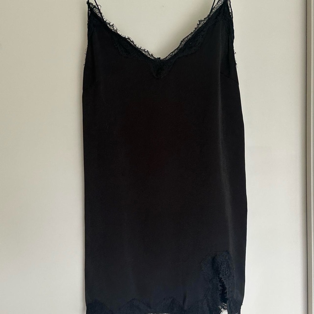 Urban Outfitters Black Lace Slip